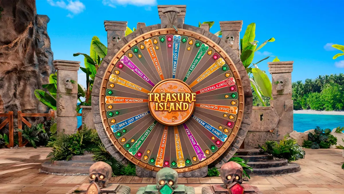 Treasure Island (Pragmatic Play), tragamonedas de temática de isla tropical